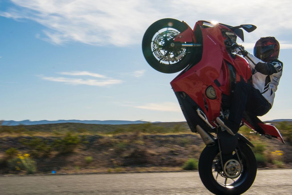 Stunt rider Tony Carbajal 